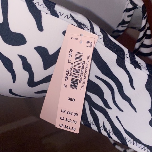 Zebra VS swim top - Picture 3 of 3